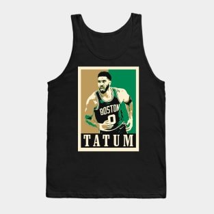 Jayson Tatum Pop Art Style Tank Top